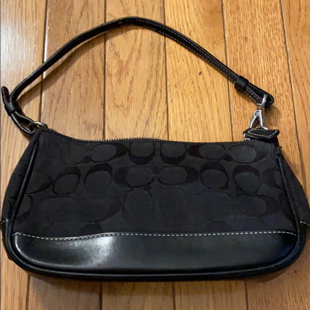 Authentic Black Coach Purse